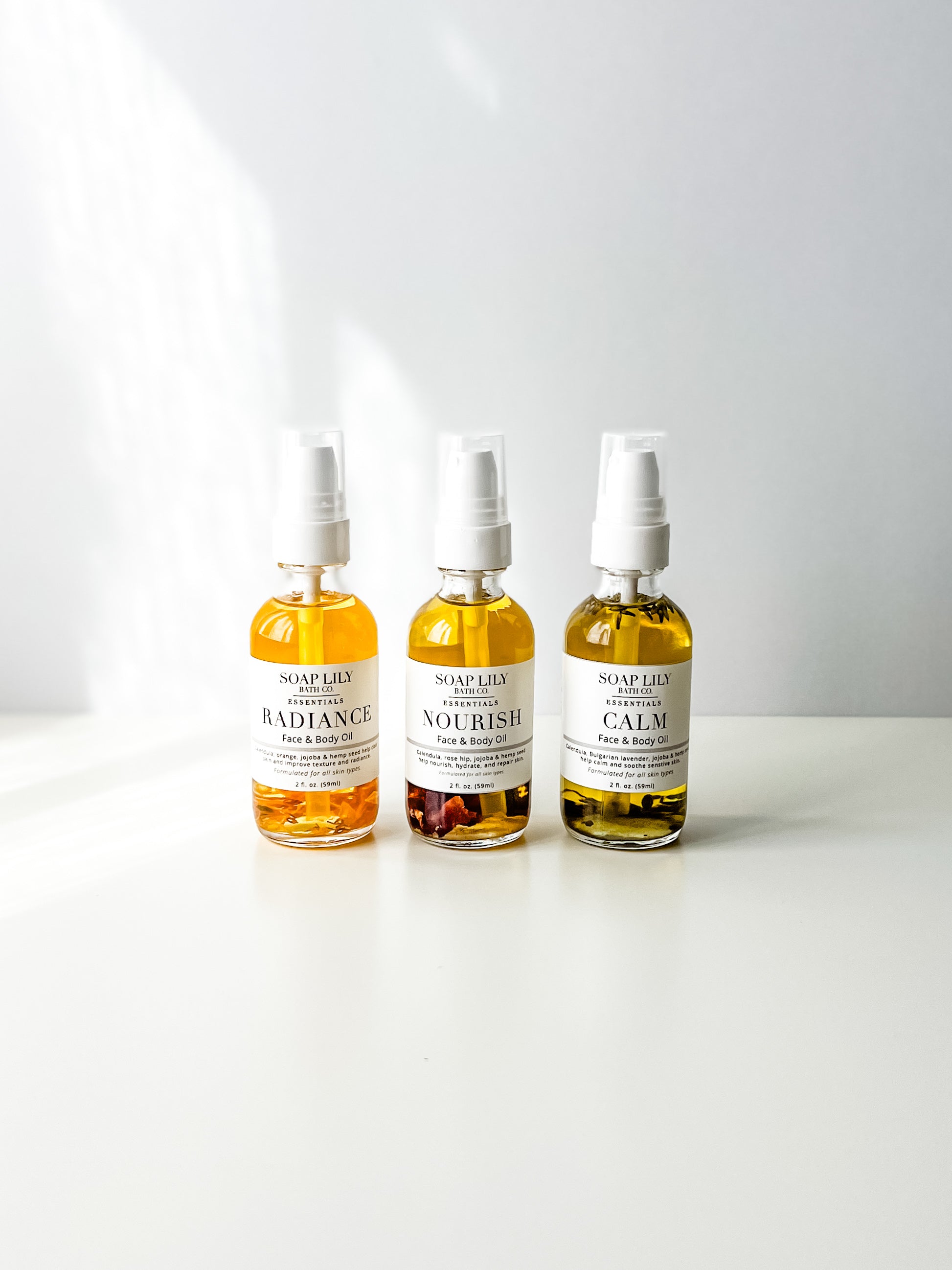 white lily body oil Face & Body Oil