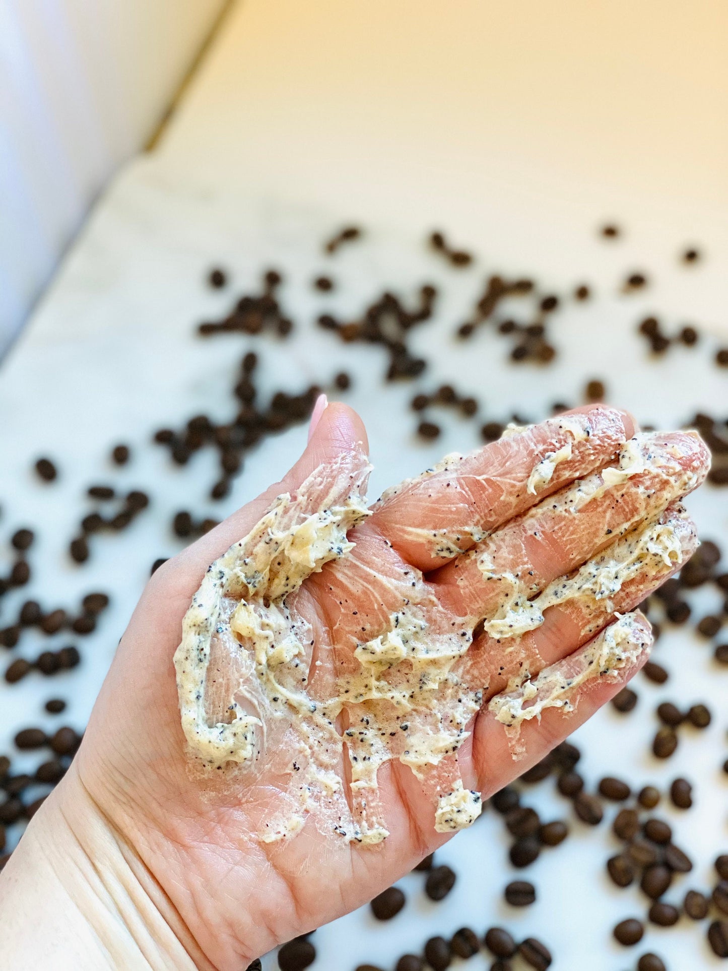Espresso Bean Whipped Coffee Scrub